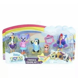 Just Play Disney Junior T.O.T.S. Collectible Figure Set, 6 Pieces,